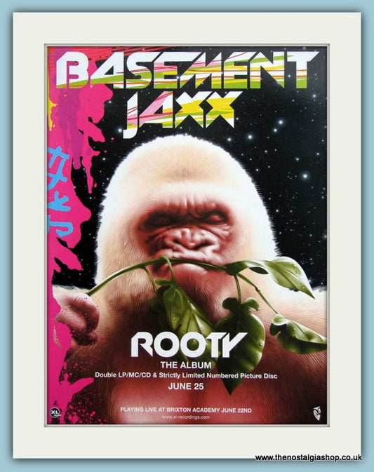 Basement Jaxx Rooty Original Music Advert 2001(ref AD3576)