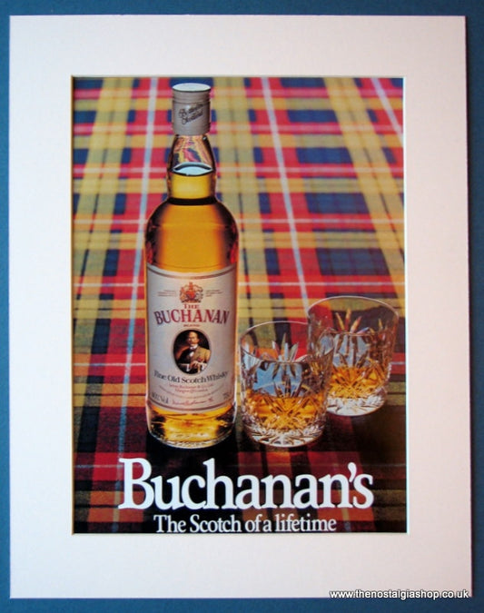 Buchanan's Scotch Whisky 1981 Original Advert (ref AD1153)