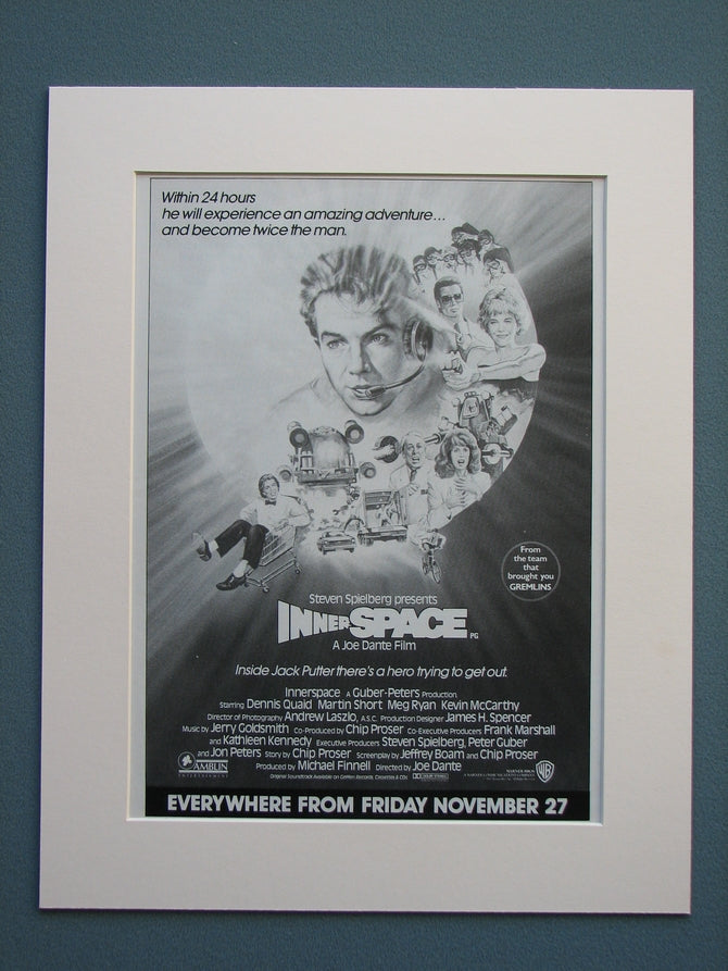 Inner Space Original Advert (ref AD588)