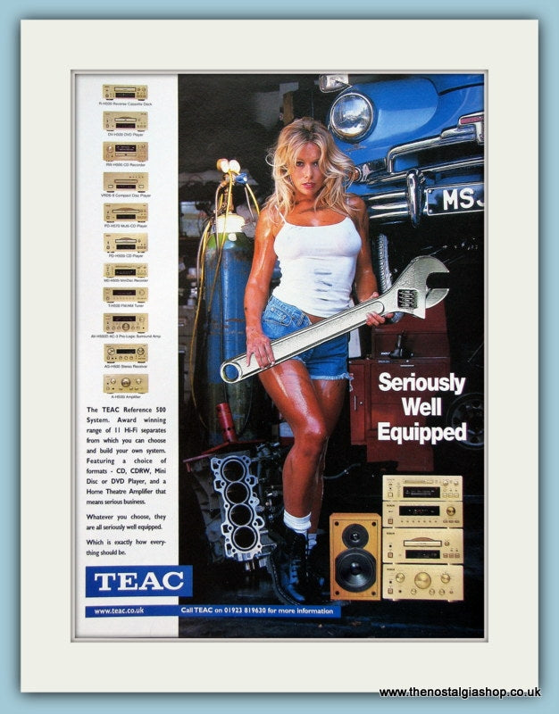 Teac Reference 500 System Original Advert 2000 (ref AD3860)