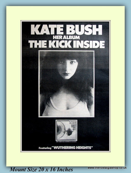 Katie Bush The Kick Inside Original Advert 1978 (ref AD9395)