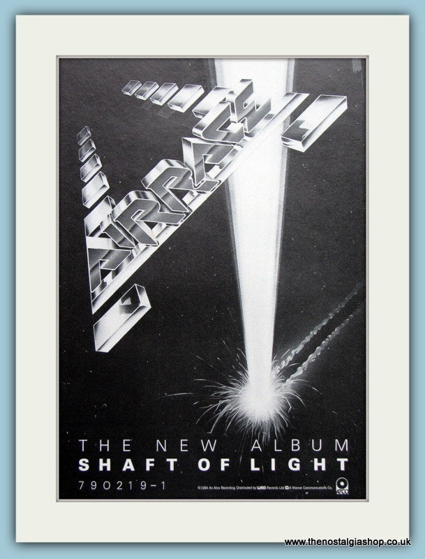 Airrace Shaft of Light 1984 Original Advert (ref AD3156)