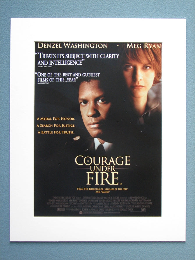 Courage Under Fire 1996 Original advert (ref AD769)