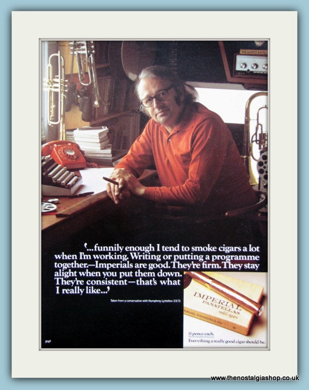Imperial Panatellas Cigars Original Advert 1973 (ref AD6140)