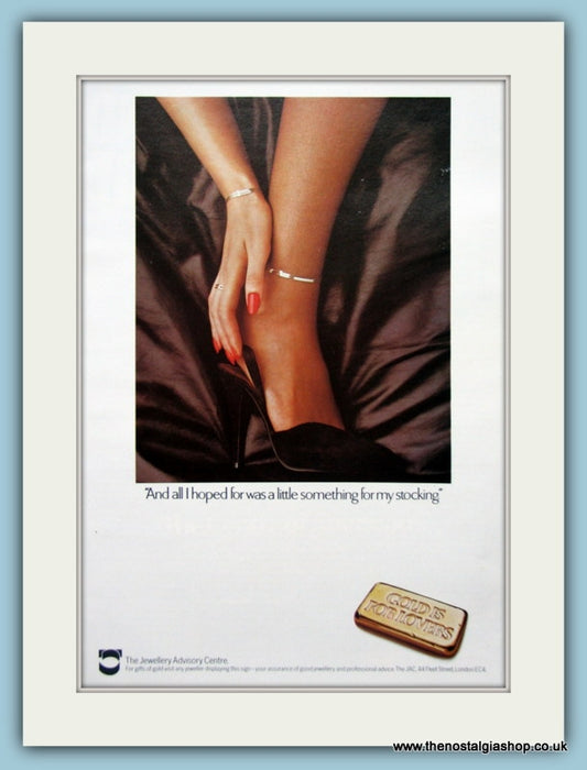 The Jewellery Advisory Centre Original Advert 1979 (ref AD6208)