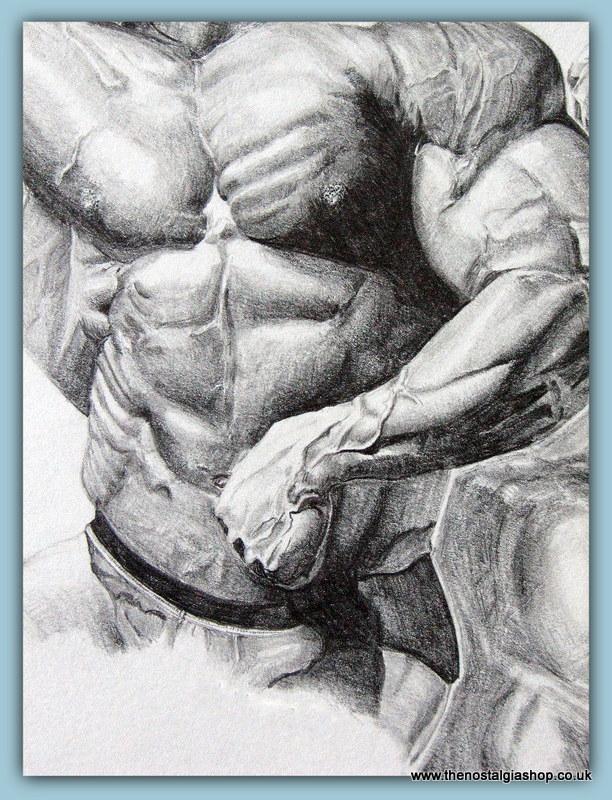 Dorian Yates 6 x Mr Olympia. Limited Edition Signed Print.