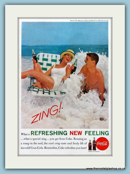 Coca Cola Original Advert 1961 (ref AD2249)