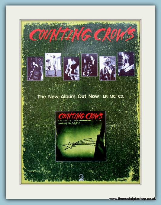 Counting Crows Original Advert 1996 (ref AD4064)