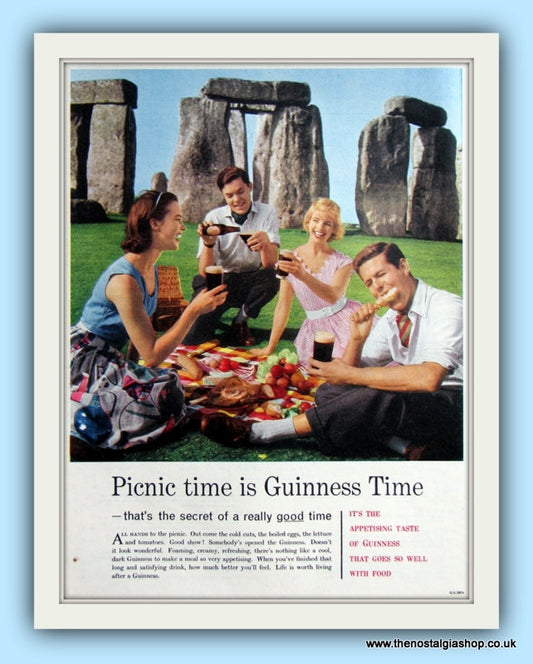 Guinness. Original Advert 1957 (ref AD8036)