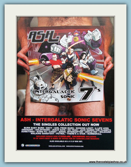 ASH Intergalatic Sonic Sevens 2002 Original Advert (ref AD3166)