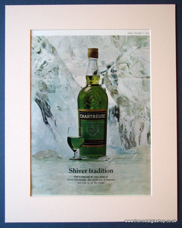 Chartreuse Liqueur. Original advert 1967 (ref AD1165)