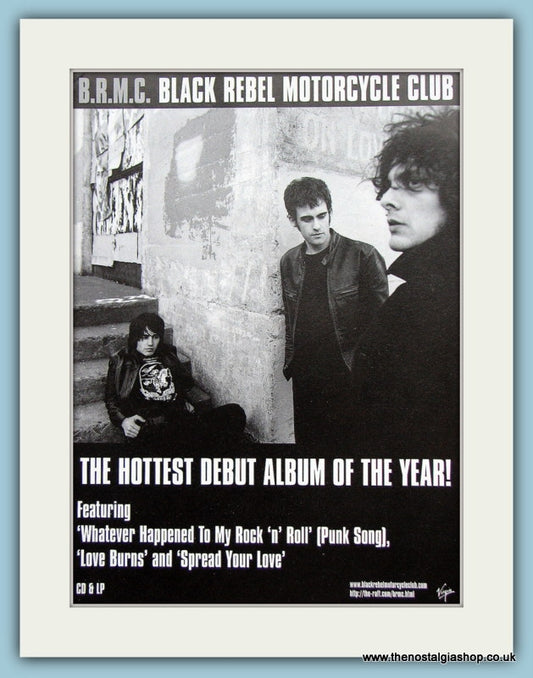 B.R.M.C Black Rebel Motorcycle Club Original Music Advert 2003 (ref AD3463)