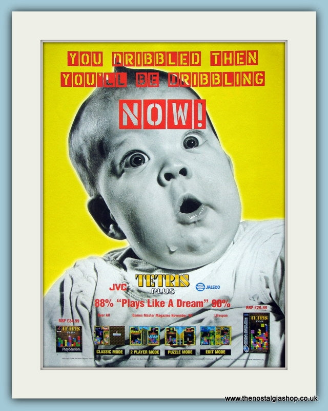 Tetris Computer Game Original Advert 1997 (ref AD4005)