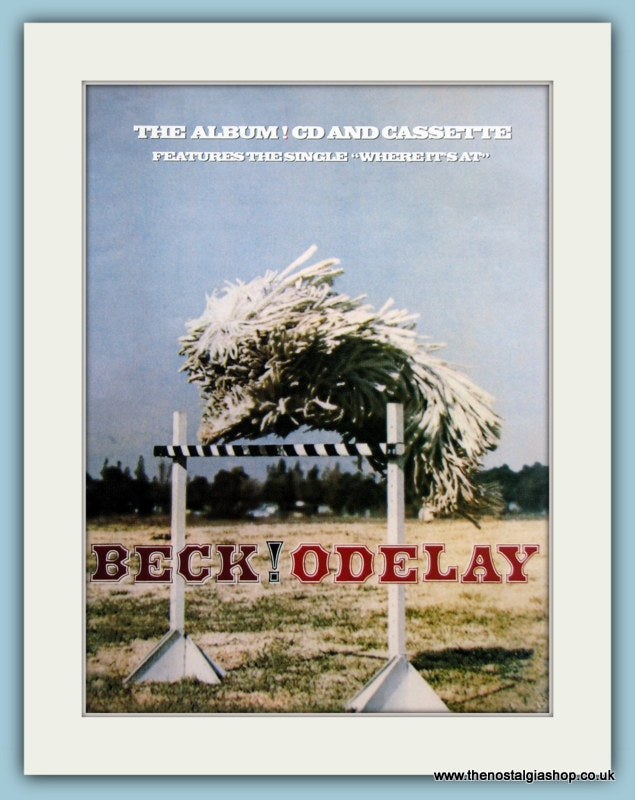Beck! Odelay 1996 Original Music Advert (ref AD3447)