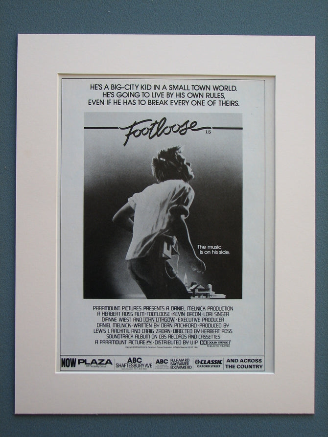 Footloose 1984 Original advert (ref AD690)