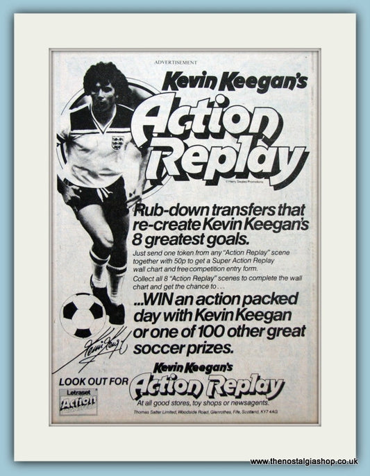 Kevin Keegan's Action Replay Original Advert 1981 (ref AD2658)