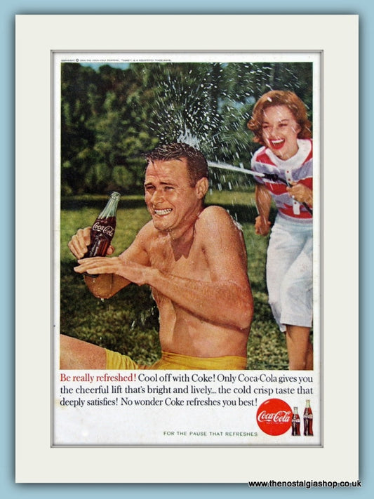 Coca Cola Original Advert 1960 (ref AD2250)