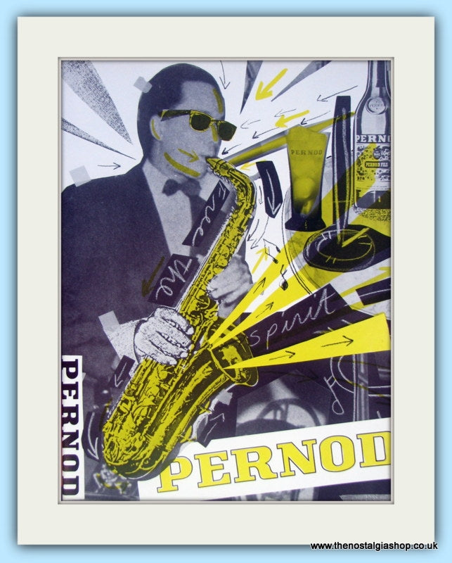 Pernod. Original Advert 1980s (ref AD4811)