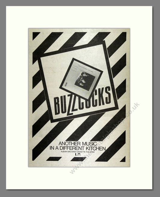 Buzzcocks - In a Different Kitchen. Vintage Advert 1978 (ref AD16091)