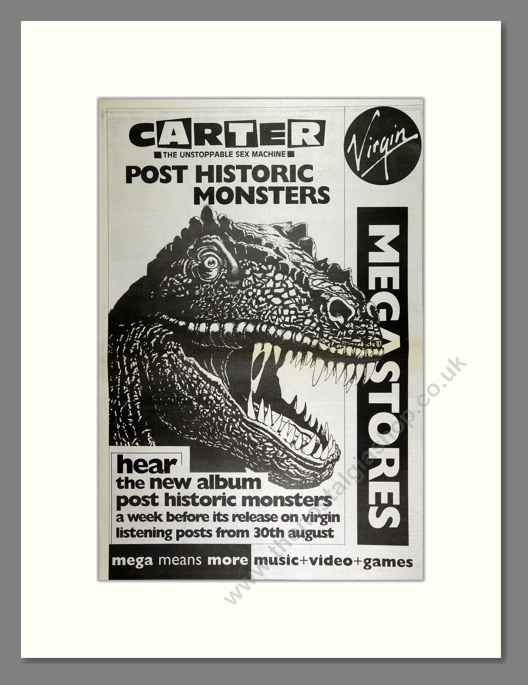 historic monsters Carter USM