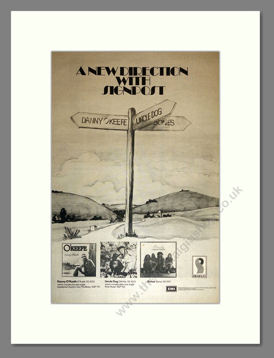 Danny O'Keefe - O'Keefe. Vintage Advert 1972 (ref AD16944)