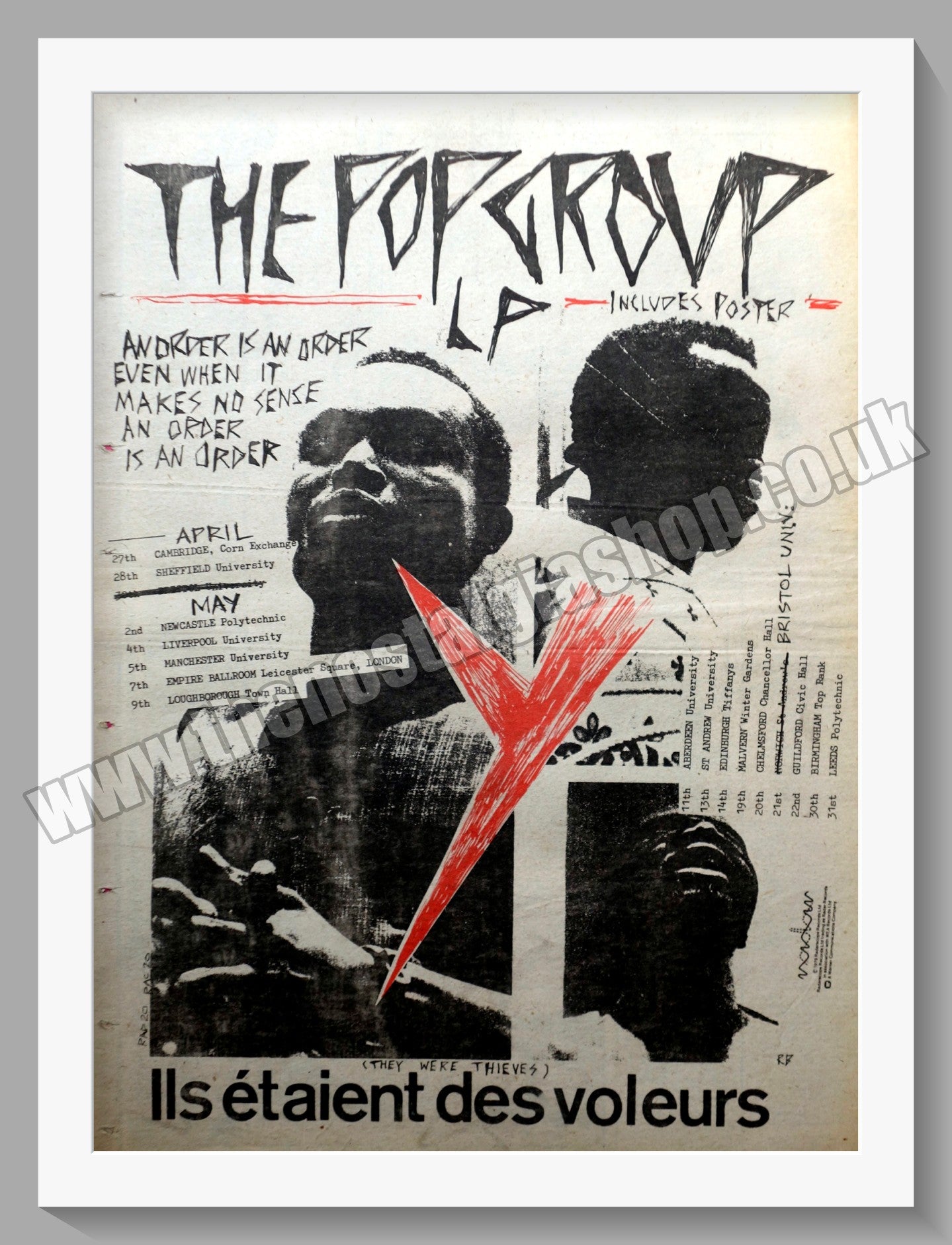 Pop Group LP (The). Original Advert 1979 (ref AD14485)