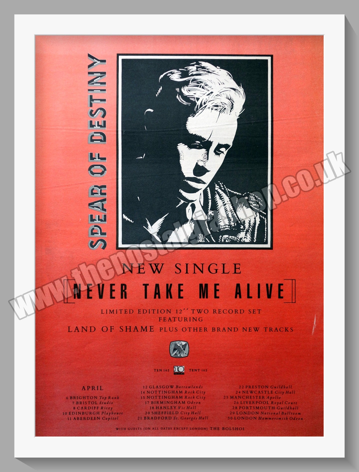 spear-of-destiny-never-take-me-alive-vintage-advert-1987-ref-ad14692