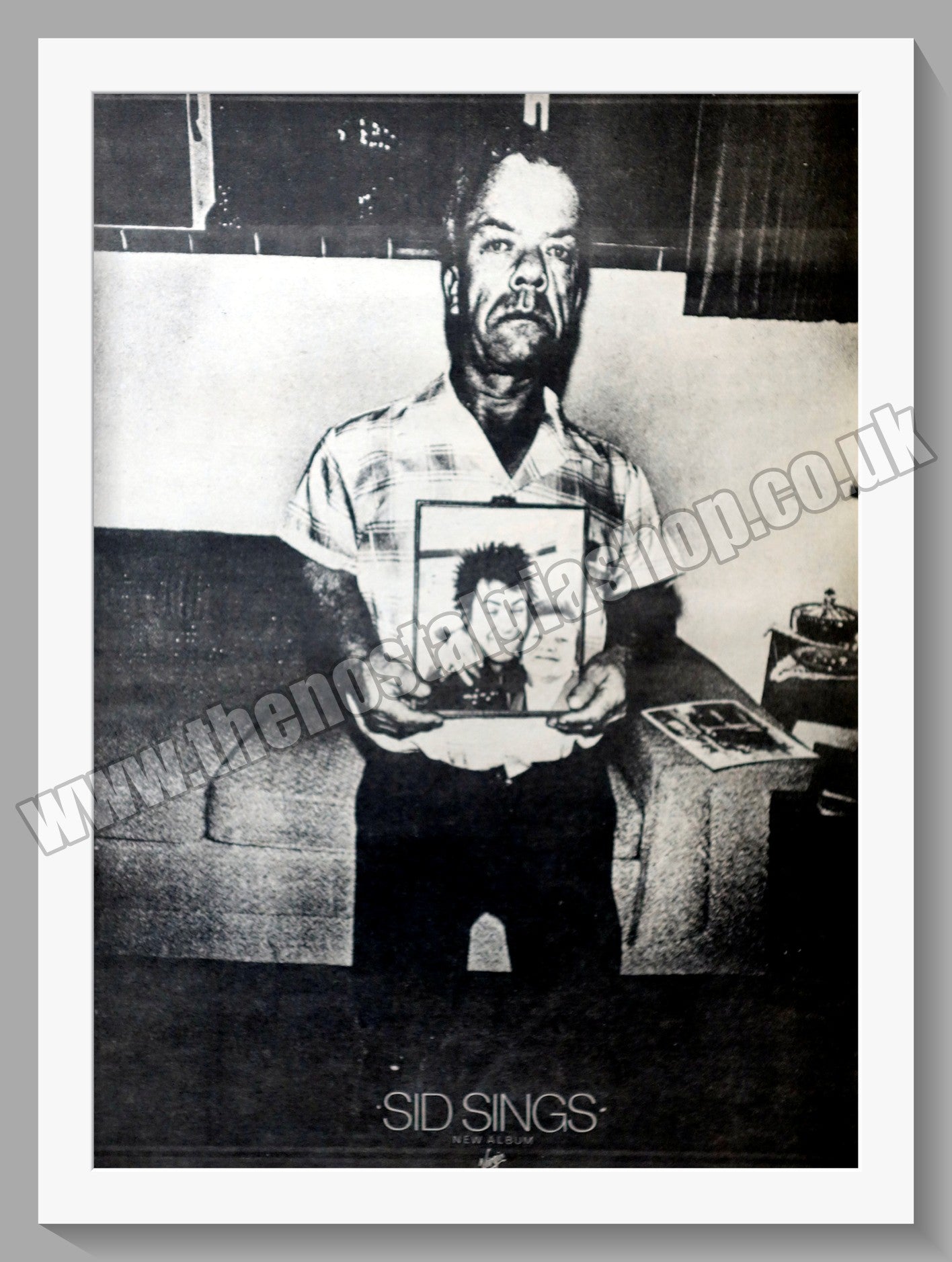 Sid Sings. Original Vintage Advert 1979 (ref AD14704)
