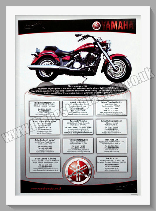 Yamaha Motorcycles. Original Advert 2007 (ref AD57966)