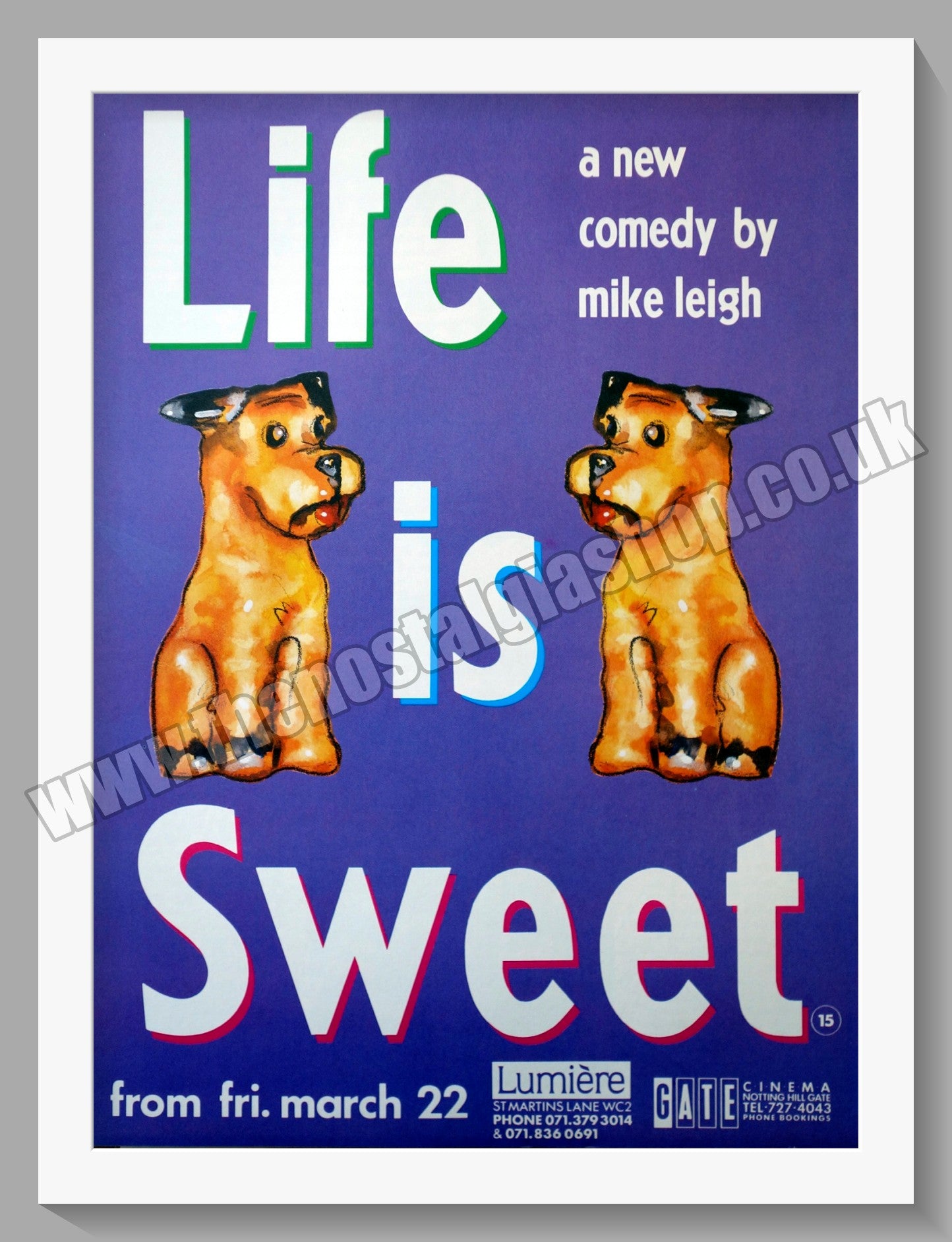 Life Is Sweet. 1991 Original Advert (ref AD58308)