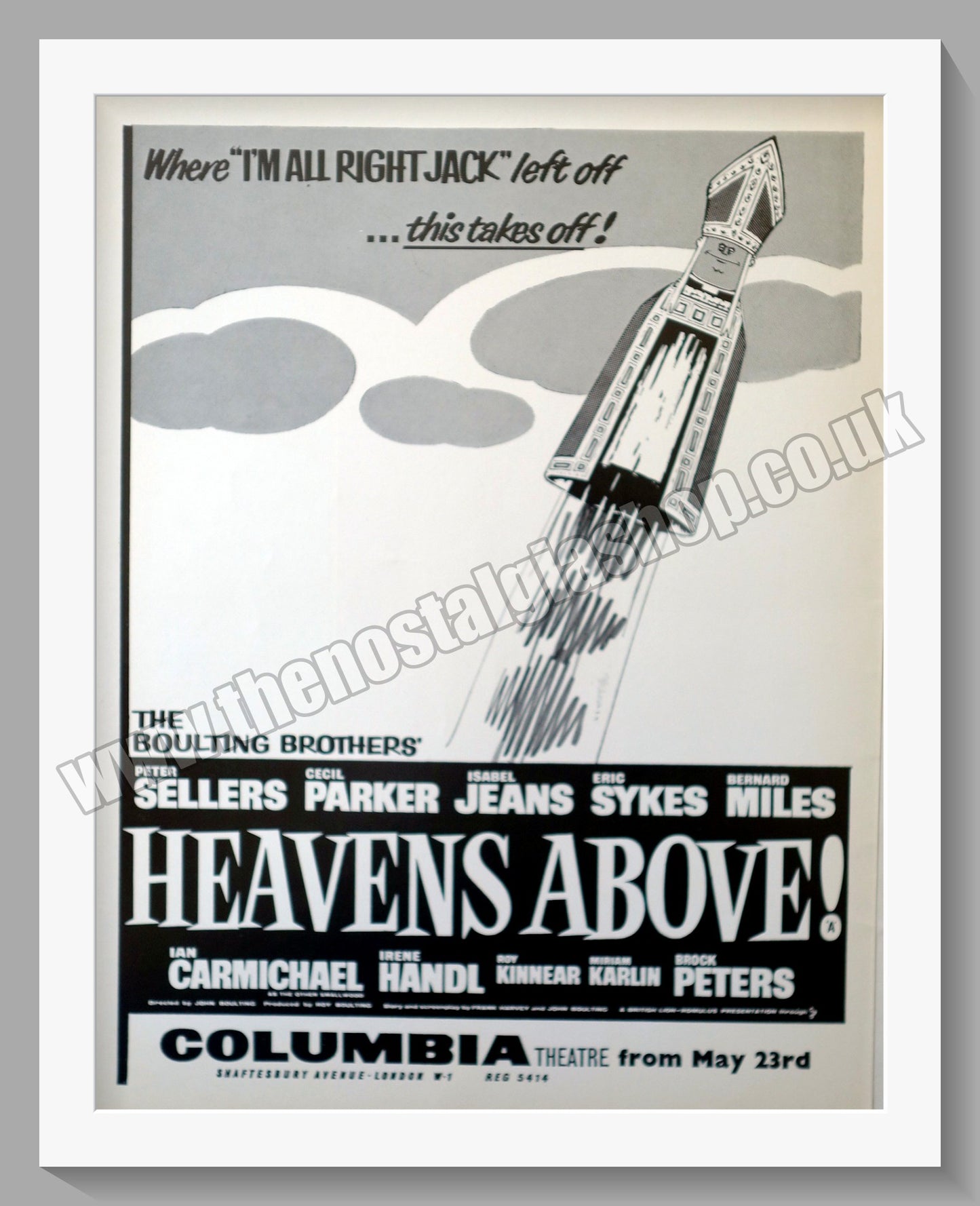 Heavens Above. 1963 Original Advert (ref AD58533)