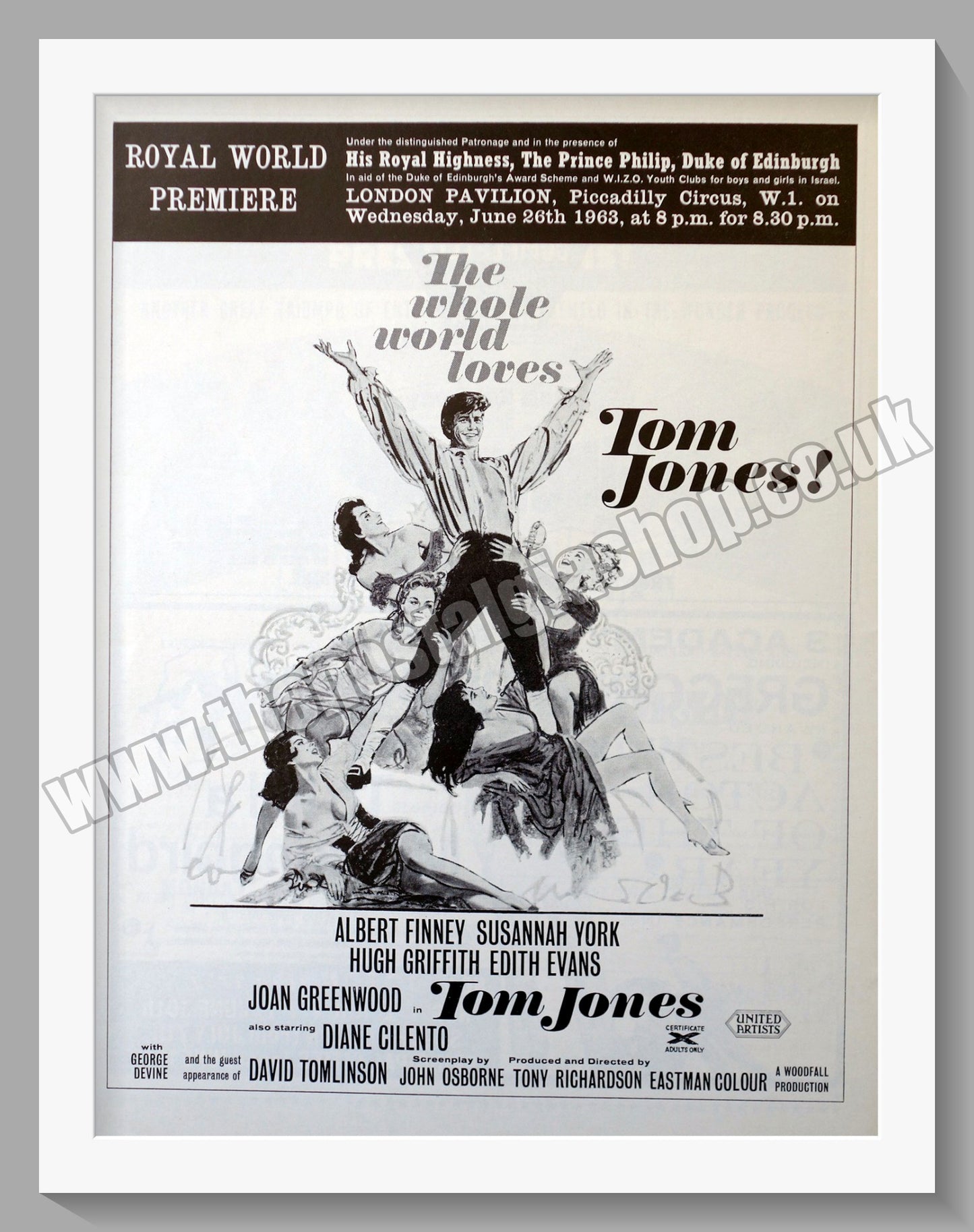 The Whole World Loves Tom Jones. 1963 Original Advert (ref AD58534)