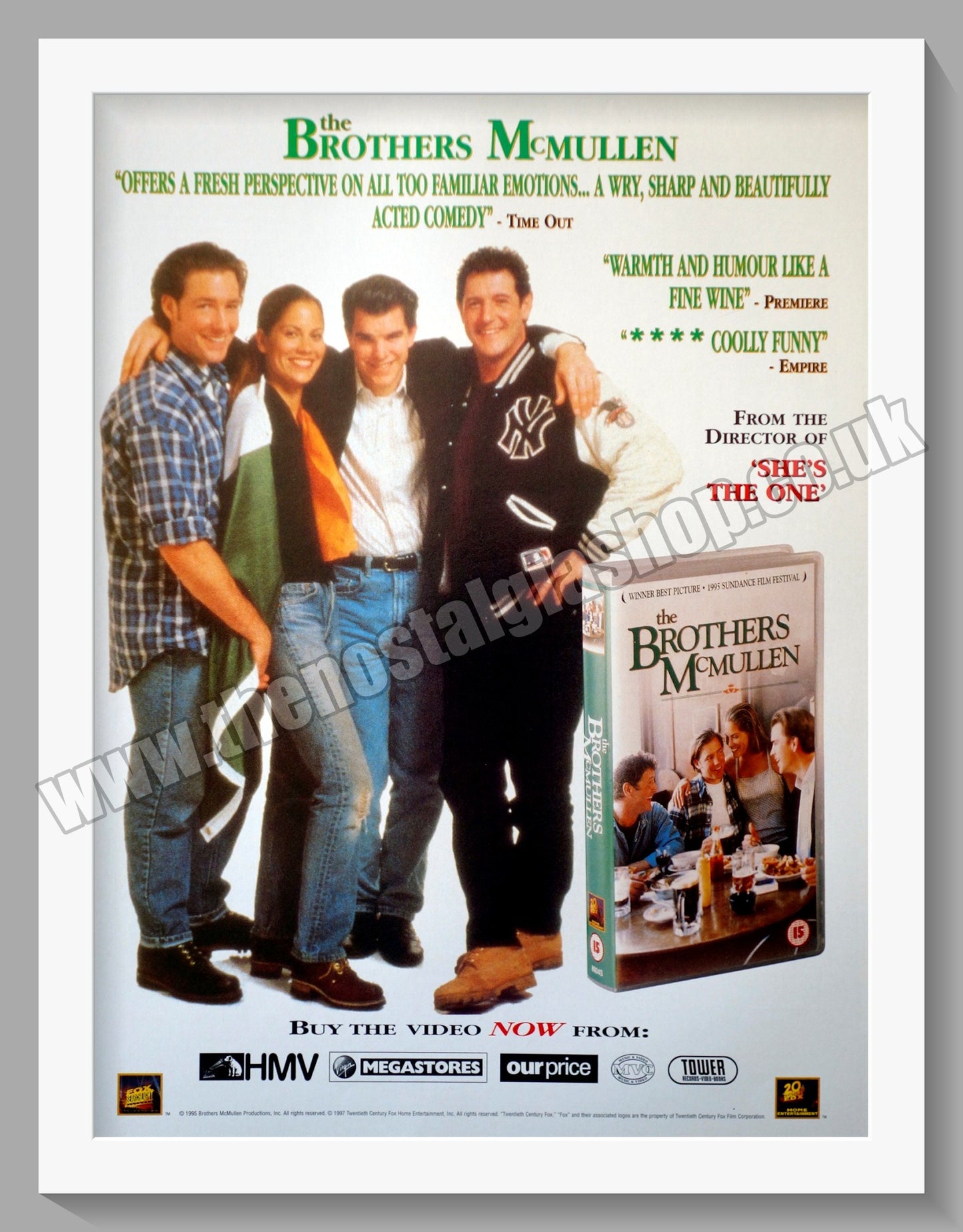 The Brothers McMullen. 1997 Original Advert (ref AD58603)