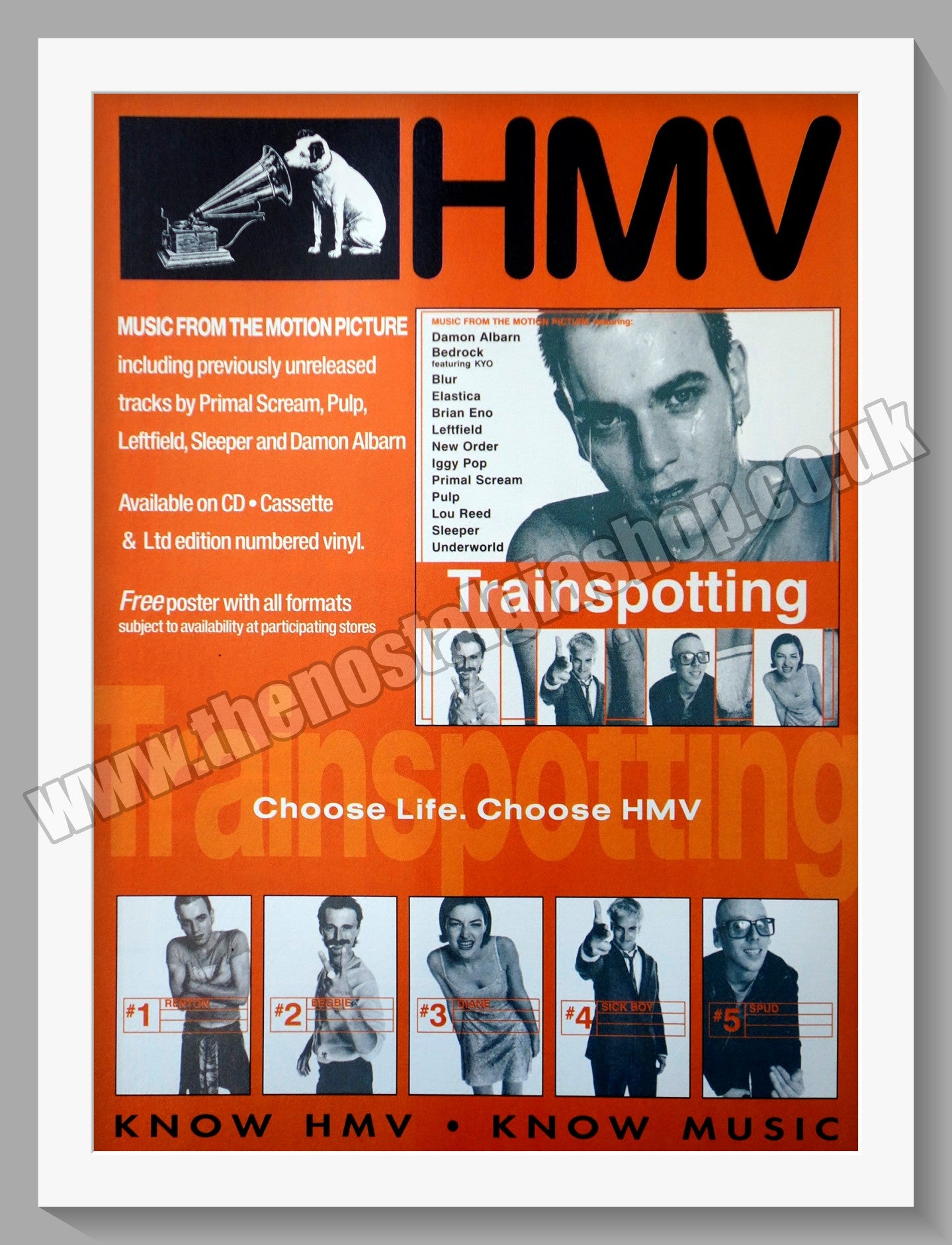Trainspotting. 2006 Original Advert (ref AD58607)