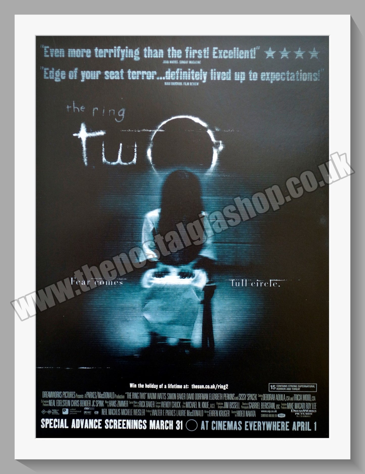 The Ring. 2005 Original Advert (ref AD58627)