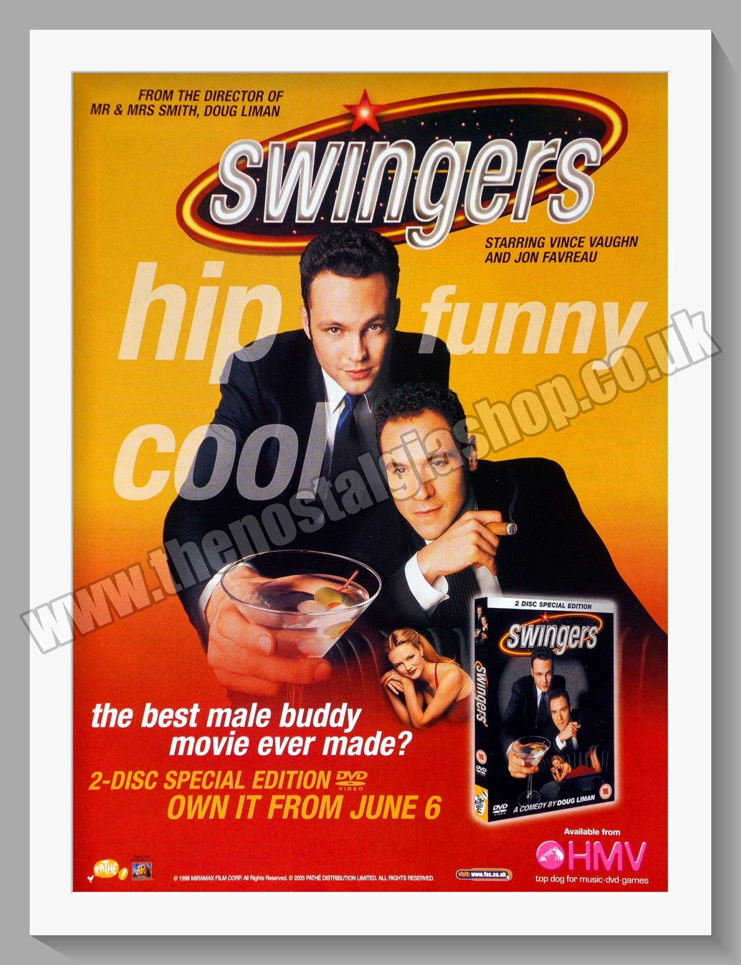 Swingers. 2005 Original Advert (ref AD58254)