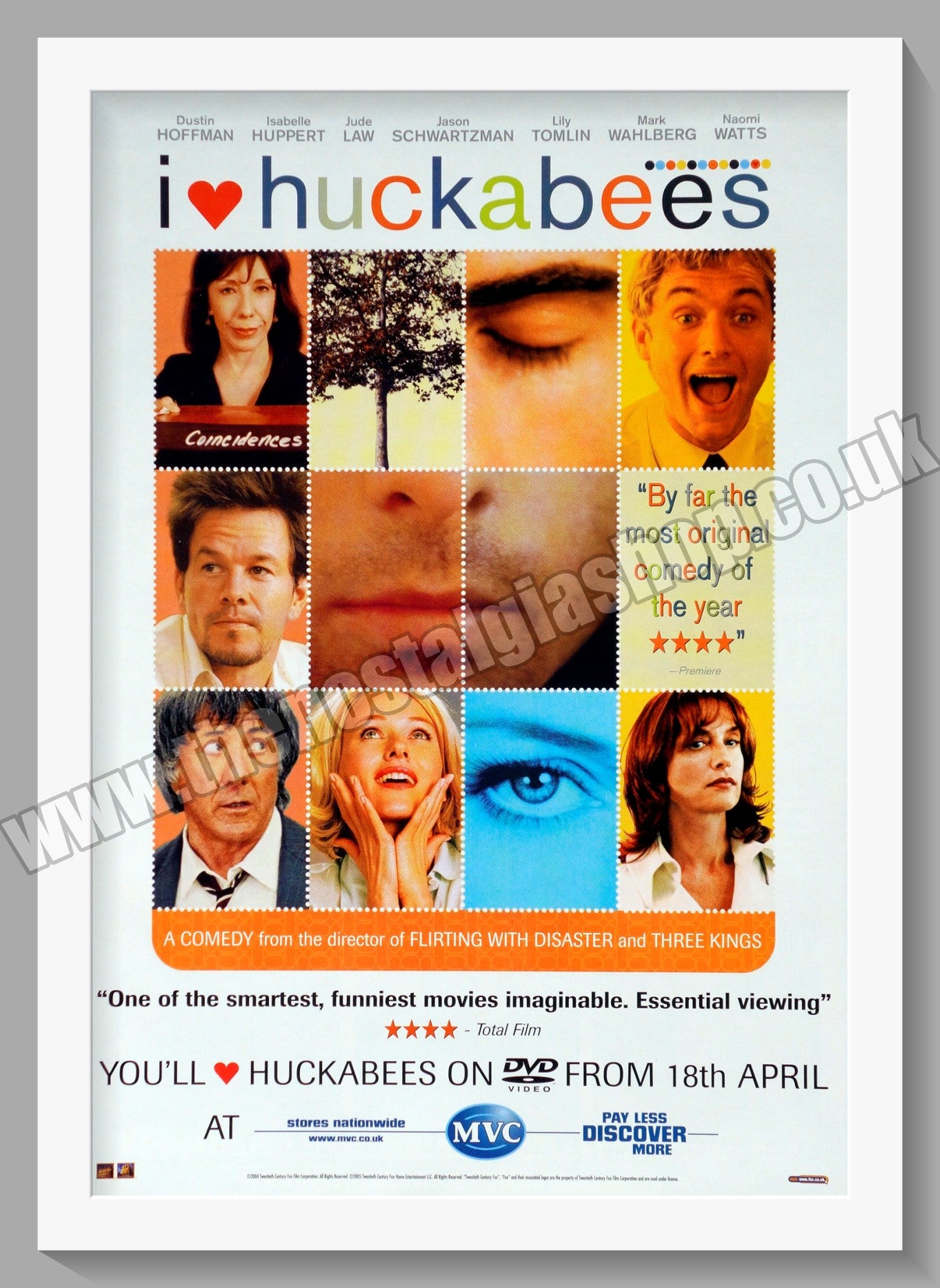 I Love Huckabees. 2005 Original Advert (ref AD58255)
