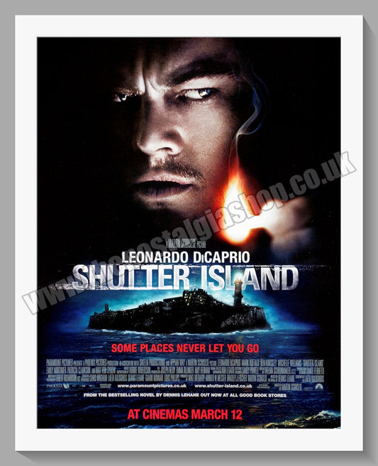 Shutter Island. Leonardo DiCaprio. 2010 Original Advert (ref AD58264)
