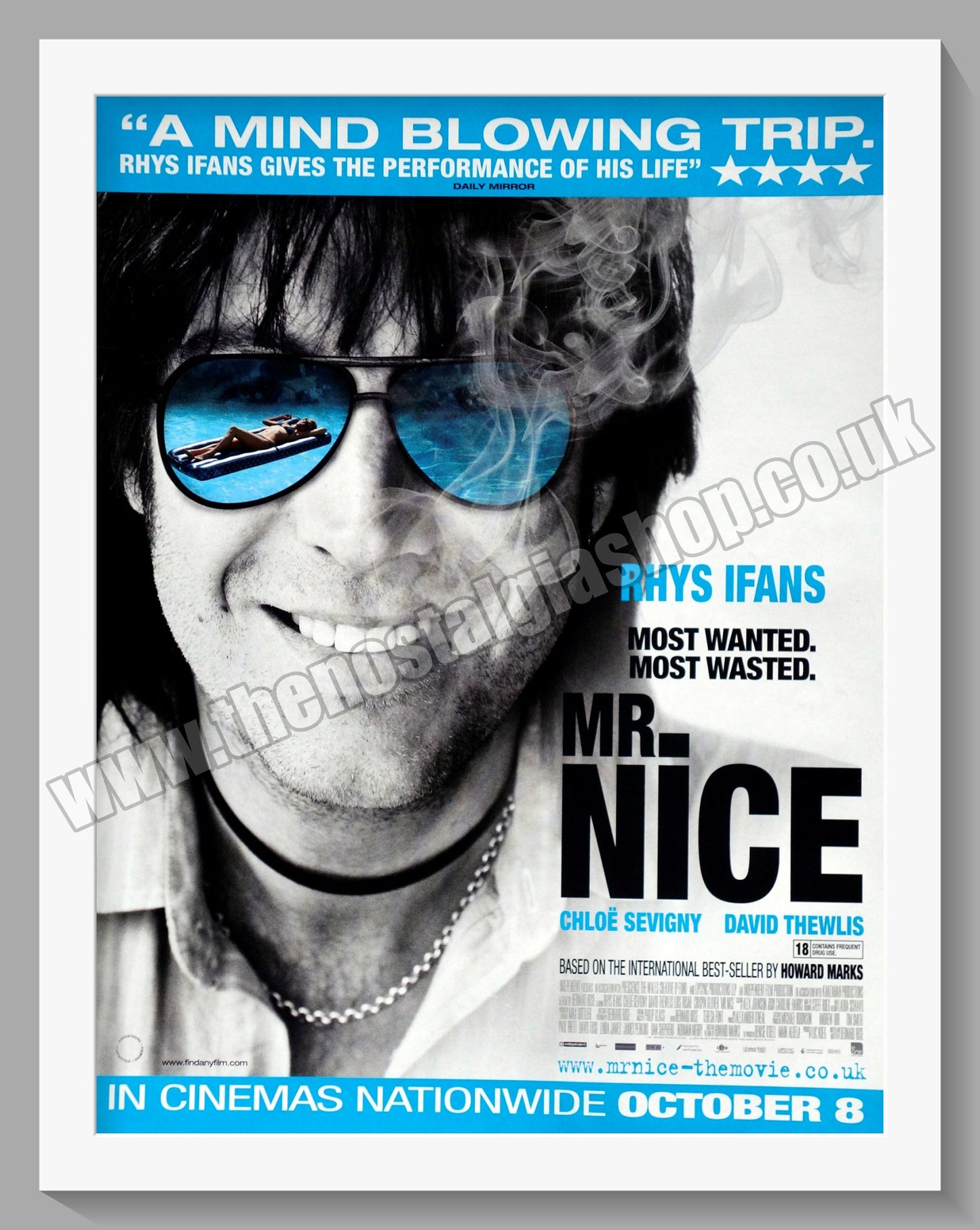 Mr. Nice. Rhys Evans. 2010 Original Advert (ref AD58297)