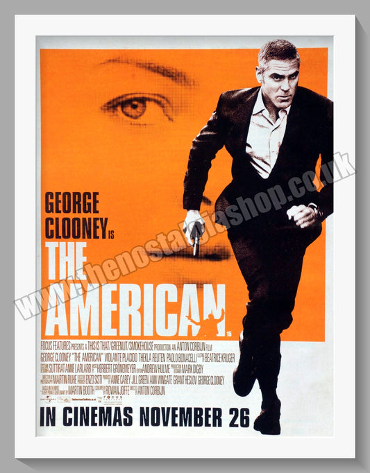 The American. George Clooney. 2010 Original Advert (ref AD58298)