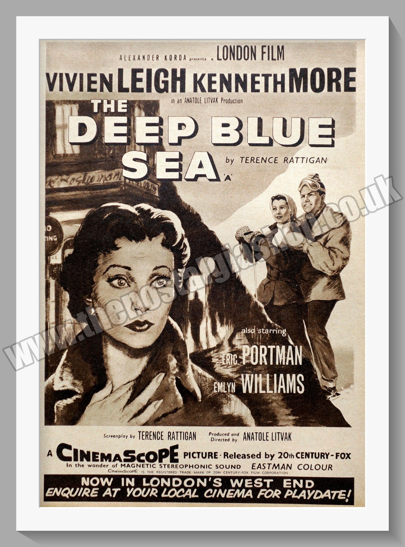 The Deep Blue Sea. 1955 Original Advert (ref AD58705)