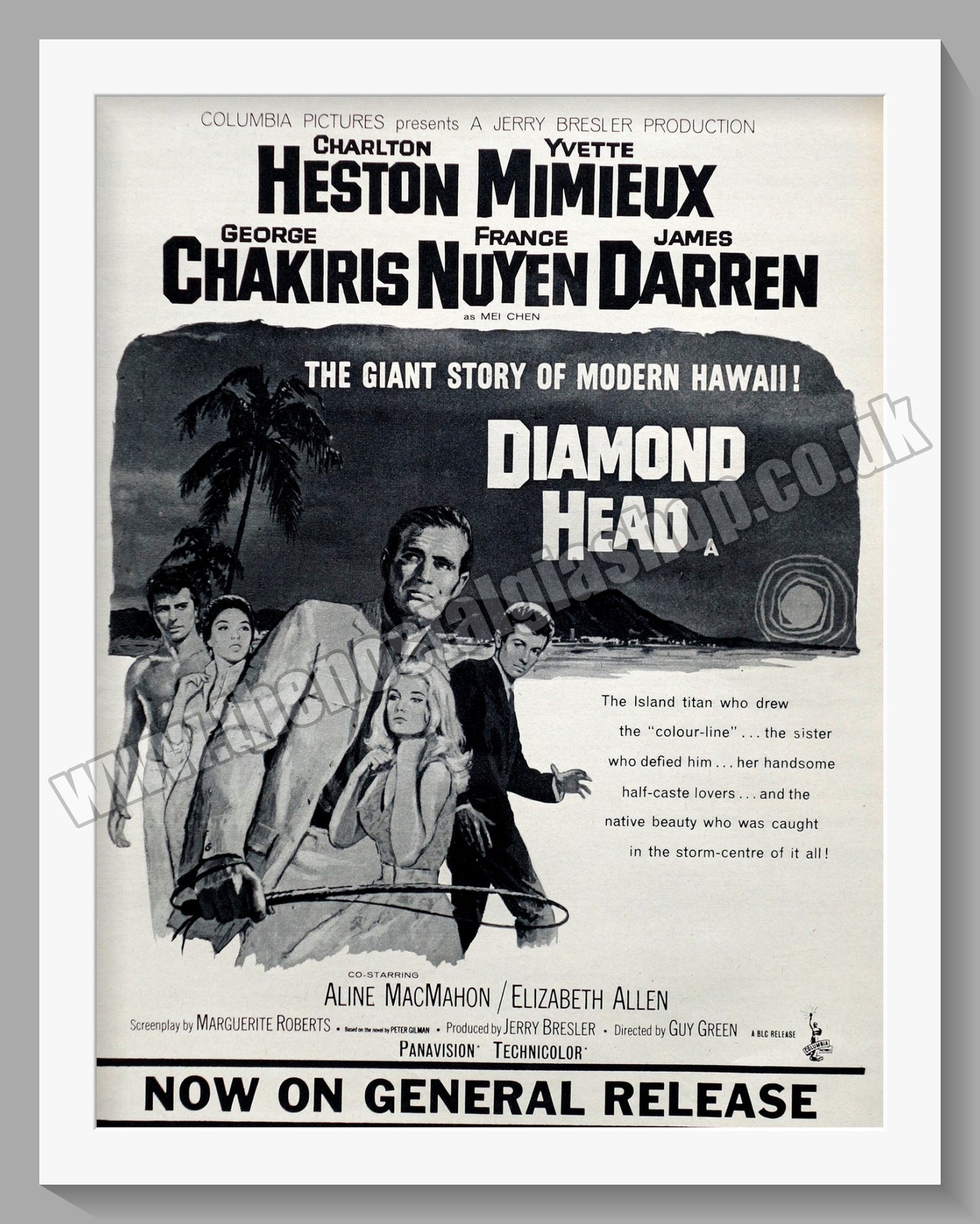 Diamond Head. 1963 Original Advert (ref AD58712)