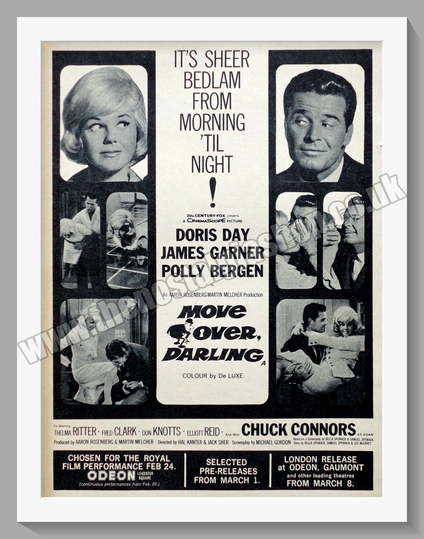 Move Over Darling. 1969 Original Advert (ref AD58714)