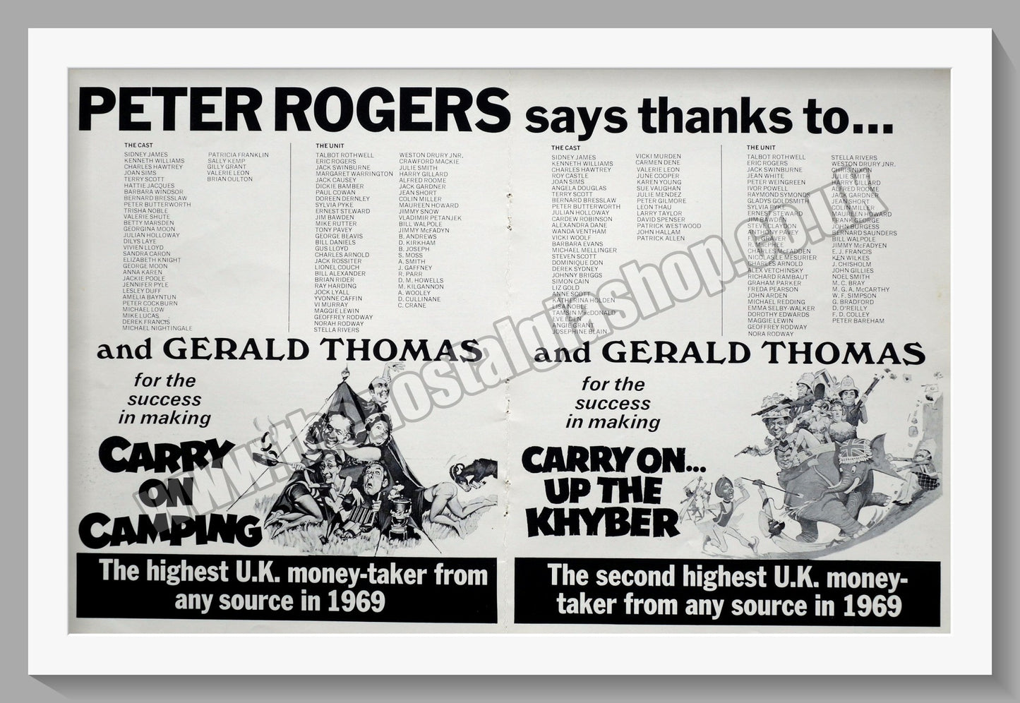 Carry On Camping. 1970 Original Advert (ref AD58719)