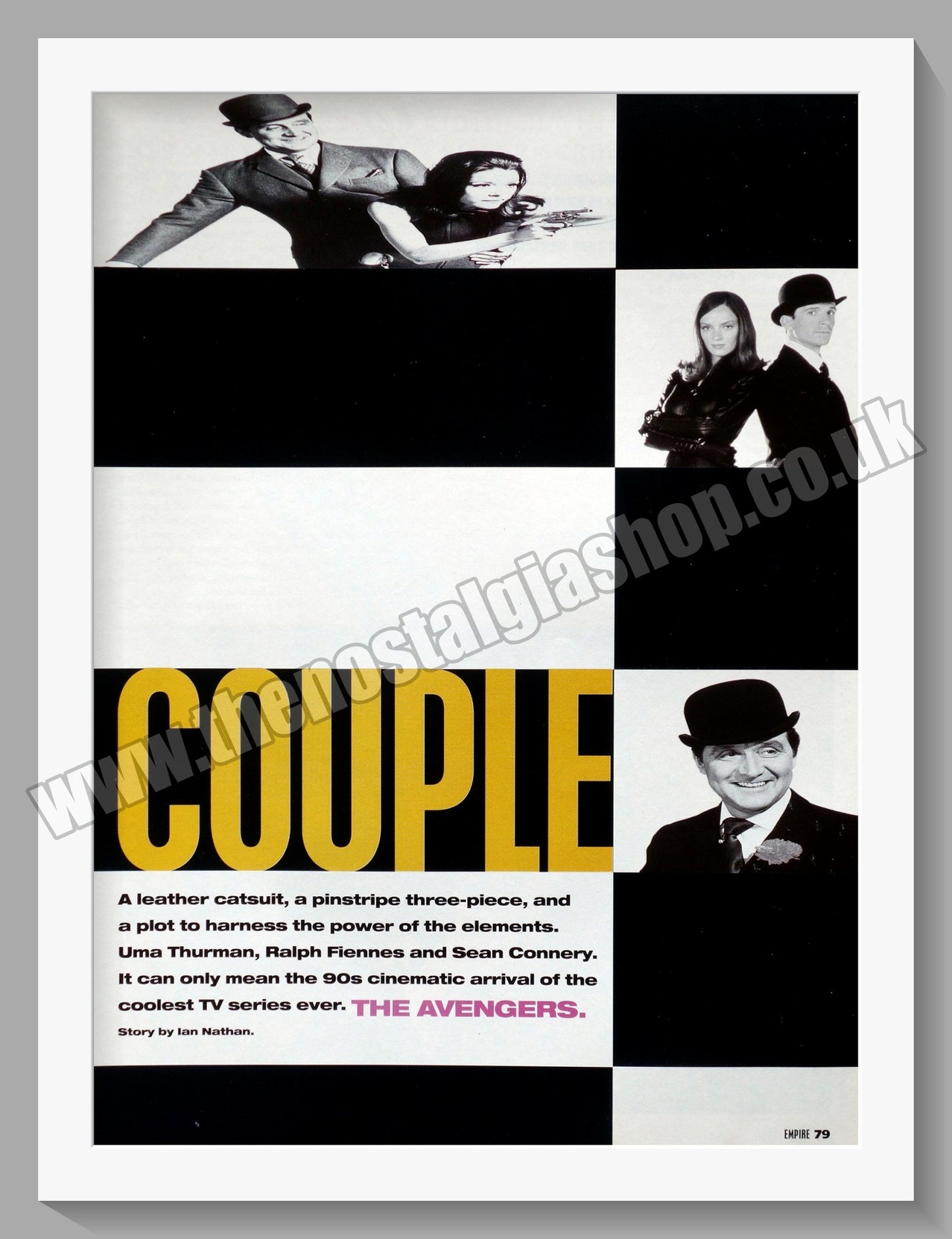 The Mod Couple. 1998 Set Of 2 Original Adverts (ref AD58855)