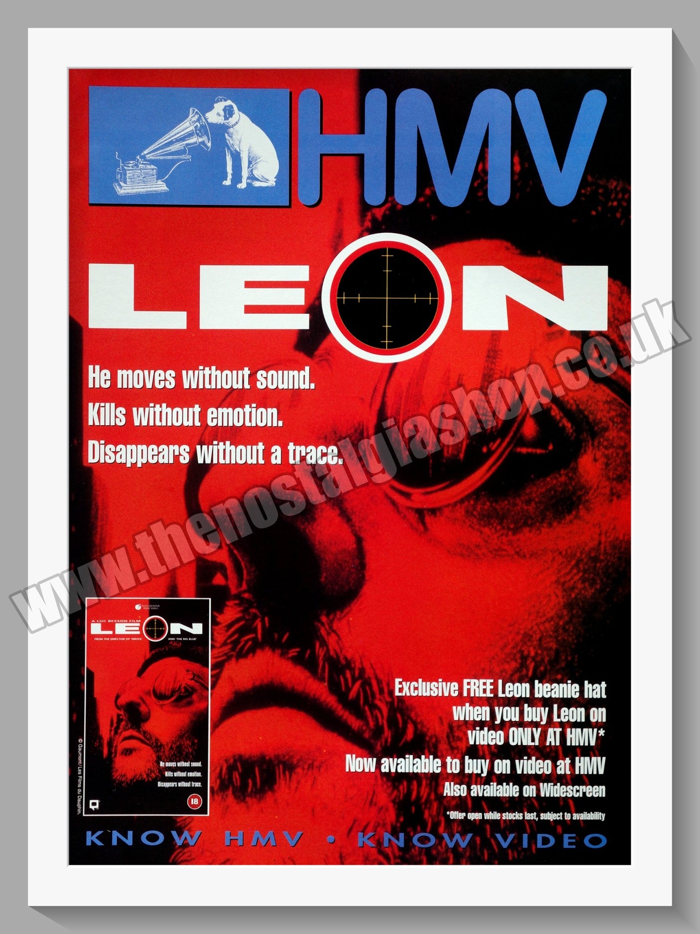 Leon. 1996 Original Advert (ref AD58859)