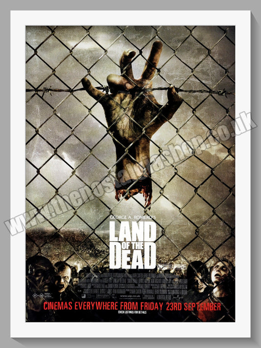 Land Of The Dead. 2005 Set Of 2 Original Adverts (ref AD58886)