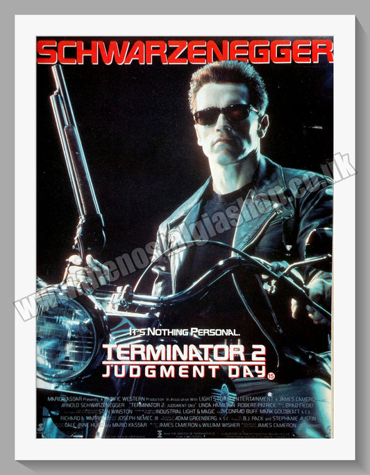 Terminator 2 Judgement Day. 1991 Original Advert (ref AD58895)