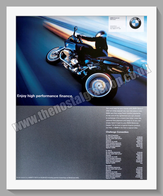 BMW R 1100 S Motorcycle. 2004 Original Advert (ref AD58384)