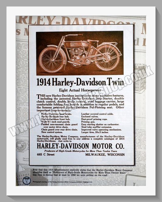 Harley Davidson Motorcycles. Original Advert 2001 (ref AD58414)